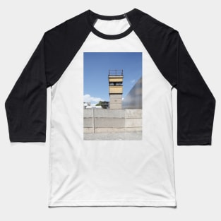 Former watchtower, Berlin Wall Memorial, Bernauer Strasse, Berlin Baseball T-Shirt